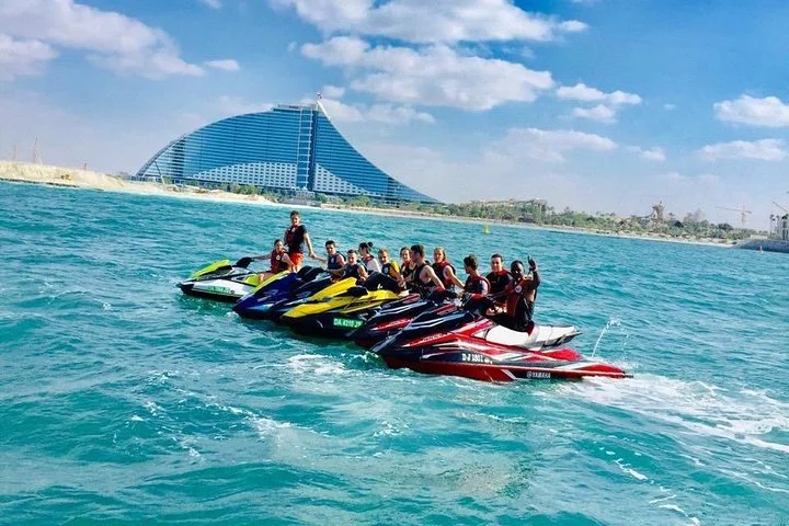 The Best Jet Ski in Dubai - 2 Hours Burj Al Arab - Dubai Marina - Atlantis Tour