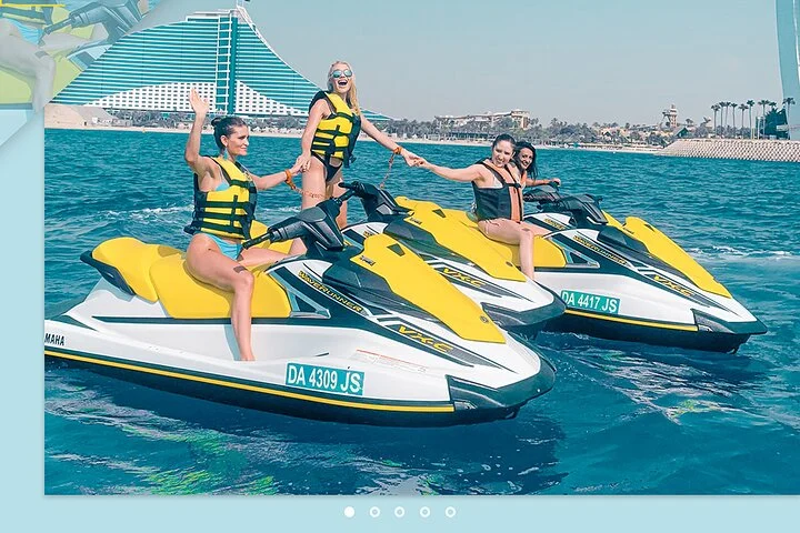 The Best Jet Ski in Dubai - 2 Hours Burj Al Arab - Dubai Marina - Atlantis Tour