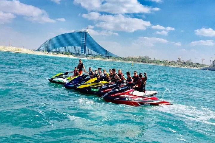 The Best Jet Ski in Dubai - 2 Hours Burj Al Arab - Dubai Marina - Atlantis Tour