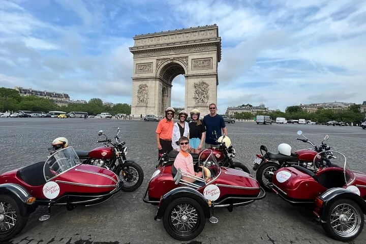 The Ultimate Paris Private Sidecar Experience (2 Hours)