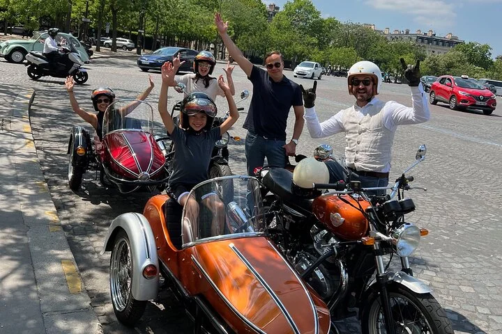 The Ultimate Paris Private Sidecar Experience (2 Hours)