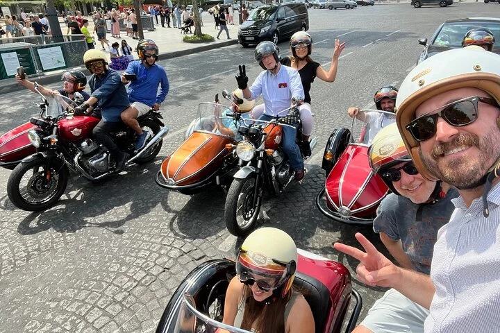 The Ultimate Paris Private Sidecar Experience (2 Hours)
