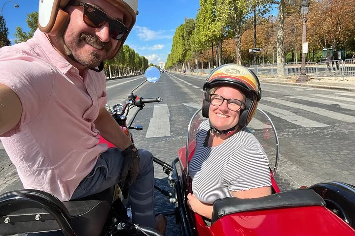 The Ultimate Paris Private Sidecar Experience (2 Hours)
