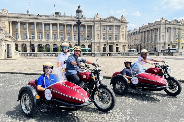 The Ultimate Paris Private Sidecar Experience (2 Hours)