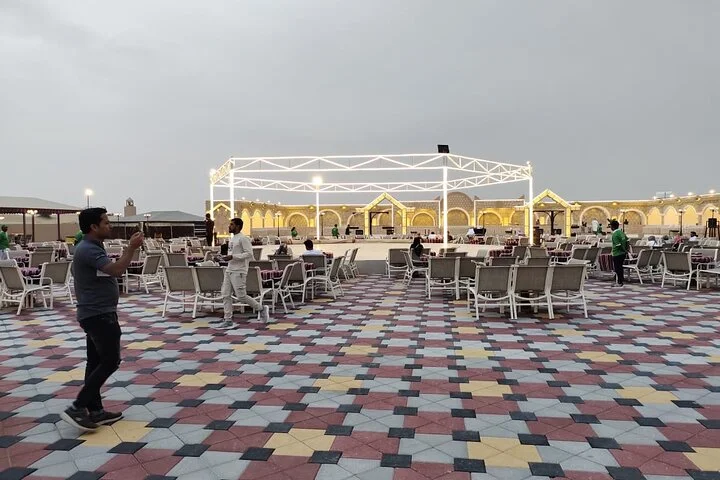 Thrilling dune bashing with VIP Desert camp delicious BBQ & shows