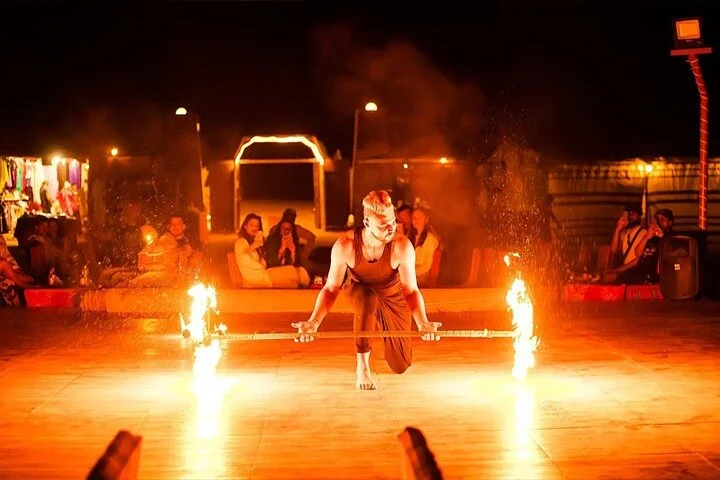 Thrilling Sunset Safari in Dubai with BBQ, Shows & Sand Boarding