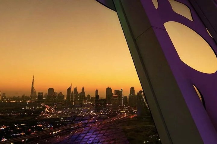 Ticket to Dubai Frame With Private Transfers