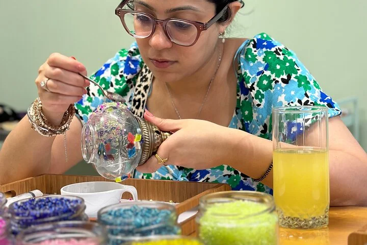 Turkish Mosaic Lamp Workshop in Antalya Near Old Town