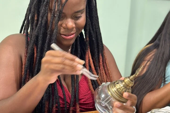 Turkish Mosaic Lamp Workshop in Antalya Near Old Town