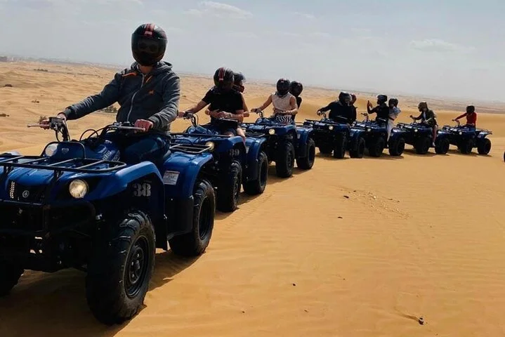Ultimate Desert Experience Quad Bike, Sandboarding, Camel Ride