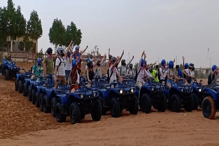 Ultimate Desert Experience Quad Bike, Sandboarding, Camel Ride