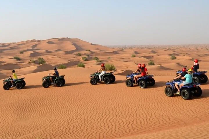 Ultimate Desert Experience Quad Bike, Sandboarding, Camel Ride