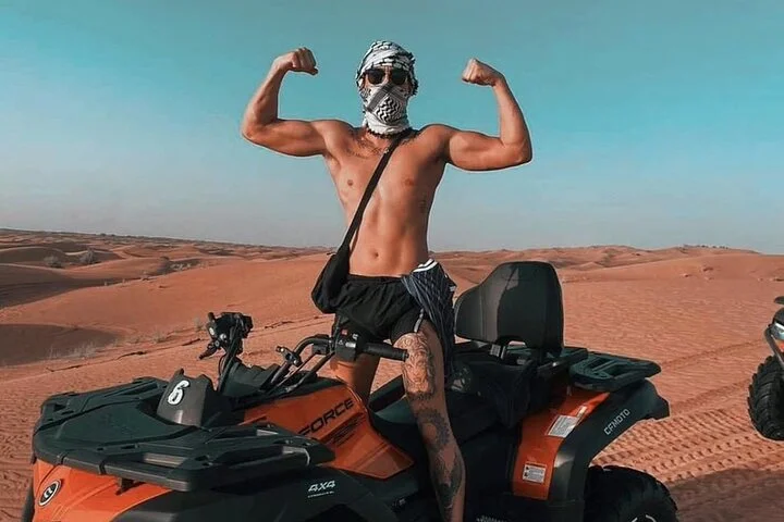 VIP Desert Safari Camel Ride Live Shows & BBQ Dinner with pick up