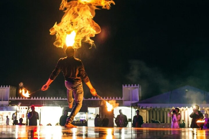 VIP Dubai Desert Safari, Camel ride Live shows and BBQ Dinner