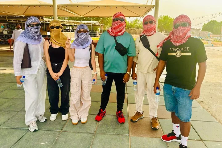 VIP sunset View Dubai desert Safari camel Ride with quad bike