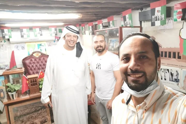 Walking tour Dubai Old Town / Old City, Creek, Abra, Souks