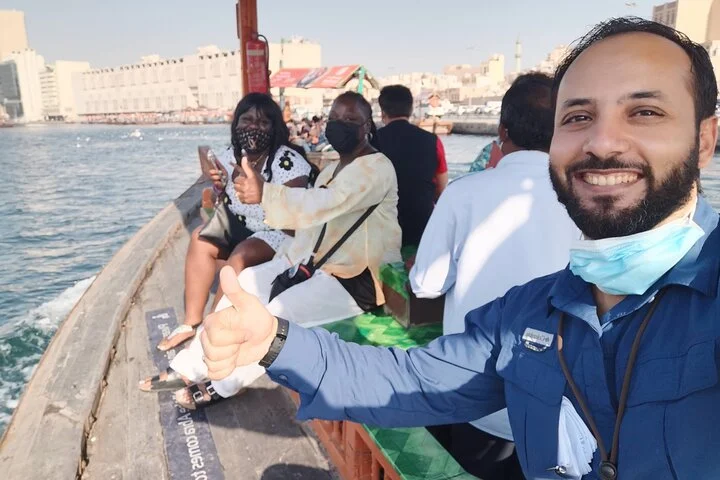 Walking tour Dubai Old Town / Old City, Creek, Abra, Souks