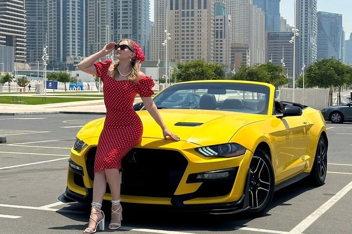 Wind in your hair: Explore Dubai in a convertible car