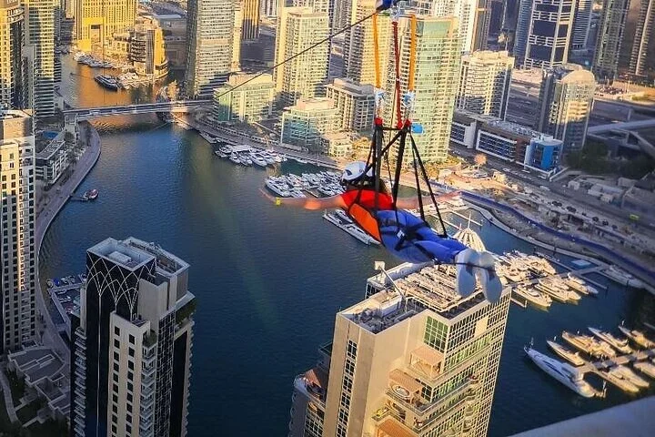 Xline Dubai Marina Zipline Adventure with Transfers Options