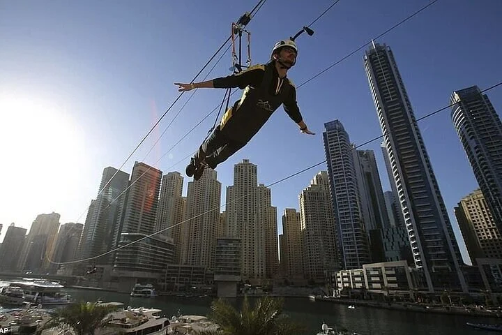Xline Dubai Marina Zipline Adventure with Transfers Options