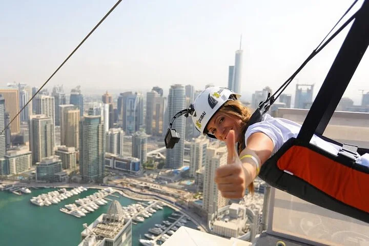 Xline Dubai Marina Zipline Adventure with Transfers Options