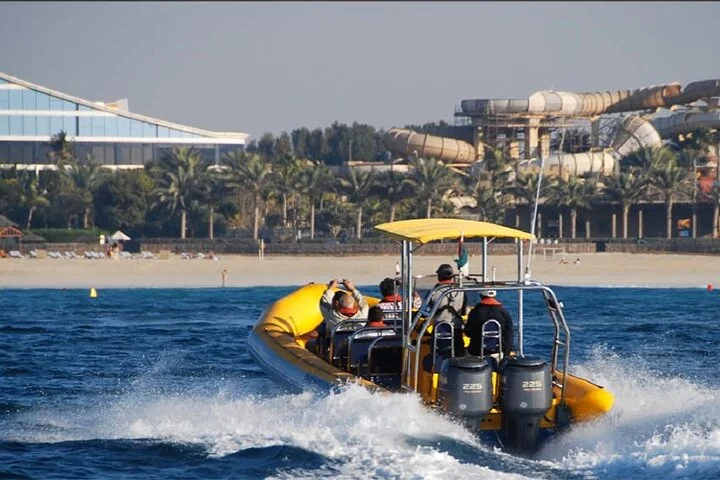 Yellow Boat Tour Dubai With Transfer Option