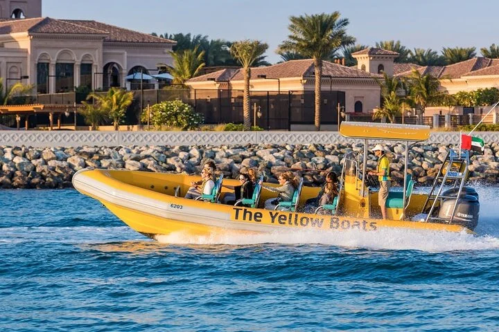 Yellow Boat Tour Dubai With Transfer Option